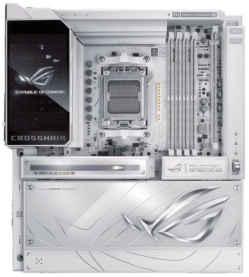 El Casar PC - Montaje Placa Base ASUS ROG CROSSHAIR X870E GLACIAL El Casar
